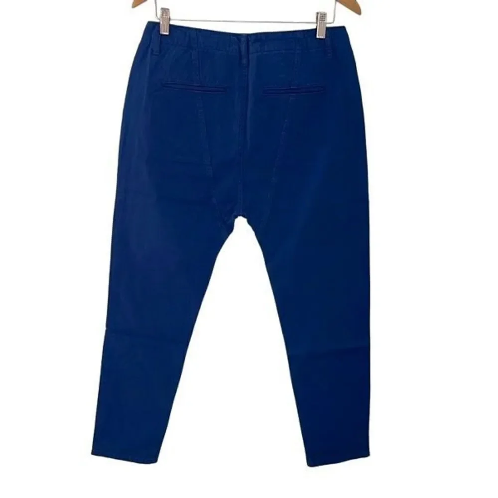 Anthropologie Sandrine Rose Womens Capri Jeans Cotton The Virgin Label‎ Blue 24